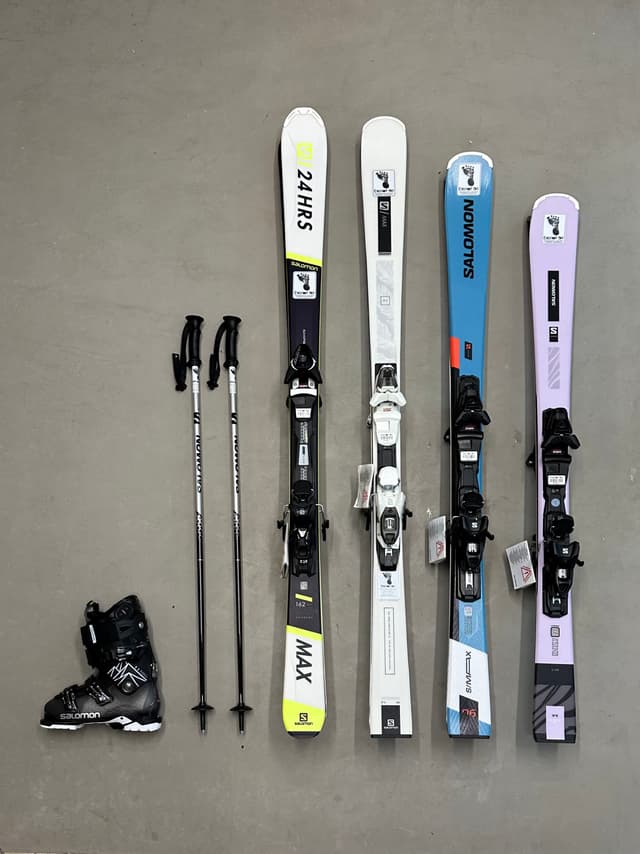 EQUIPO COMPLETO ESQUÍ GAMA ALTA