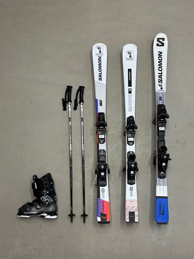 EQUIPO COMPLETO ESQUÍ GAMA MEDIA - ALTA