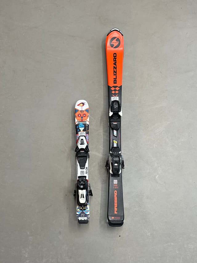 Esquís y Bastones Junior 